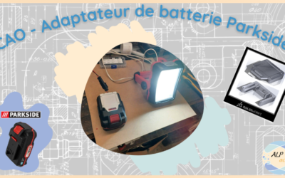 Adaptateur de batterie PARKSIDE